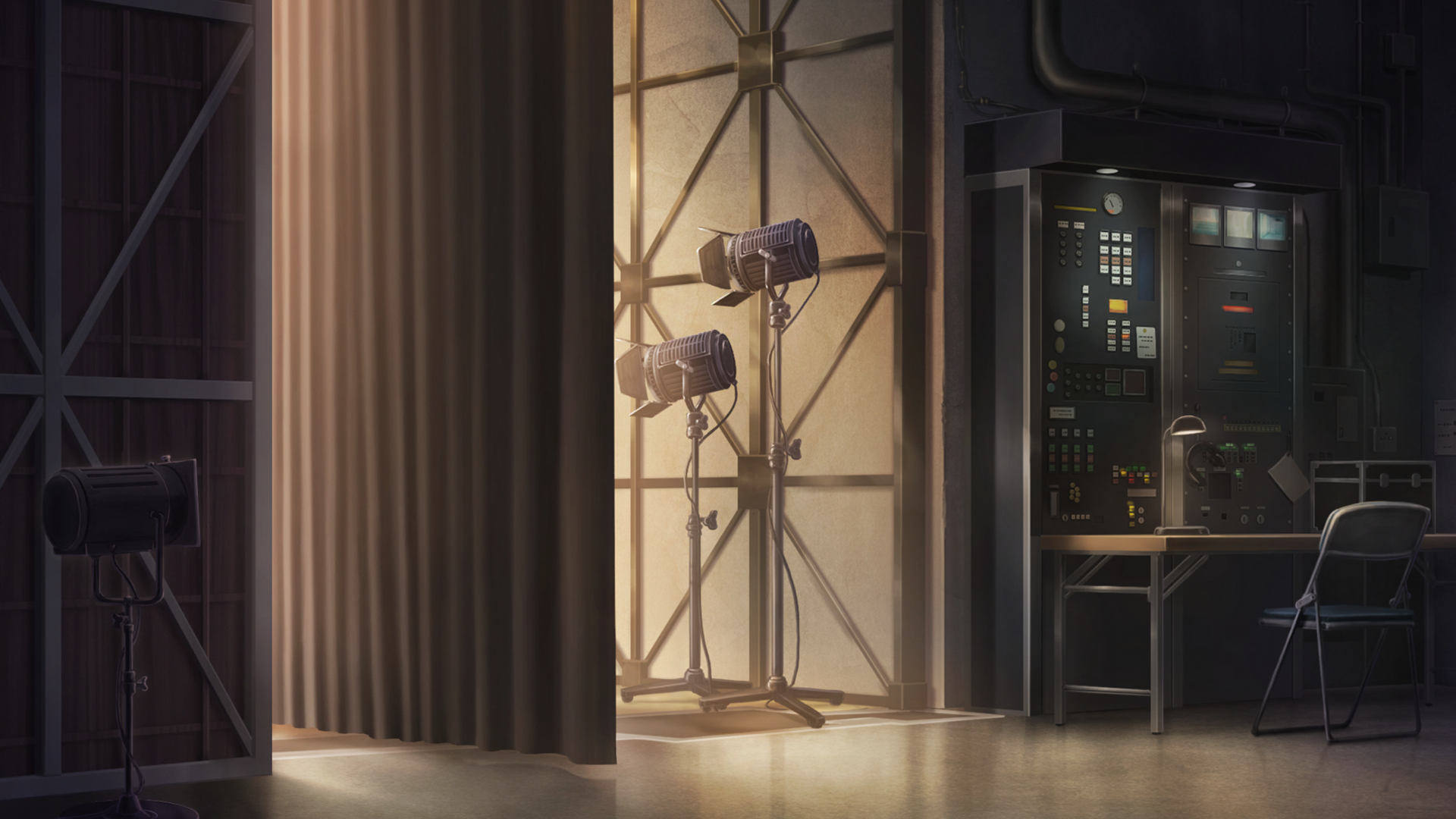 THE CENTER THEATRE Backstage