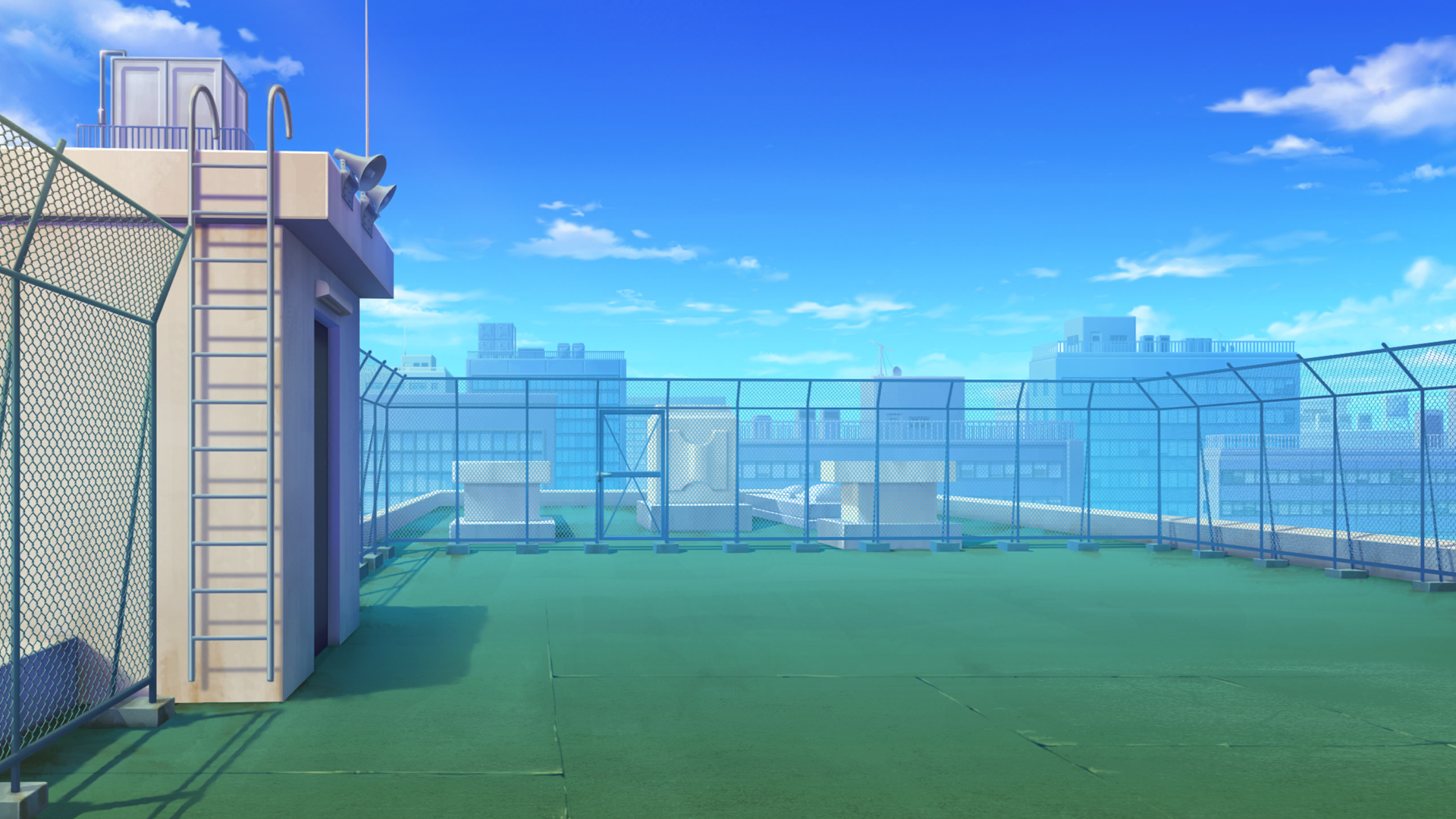 Kamiyama High School Rooftop Kamiyama High School Rooftop (Day)